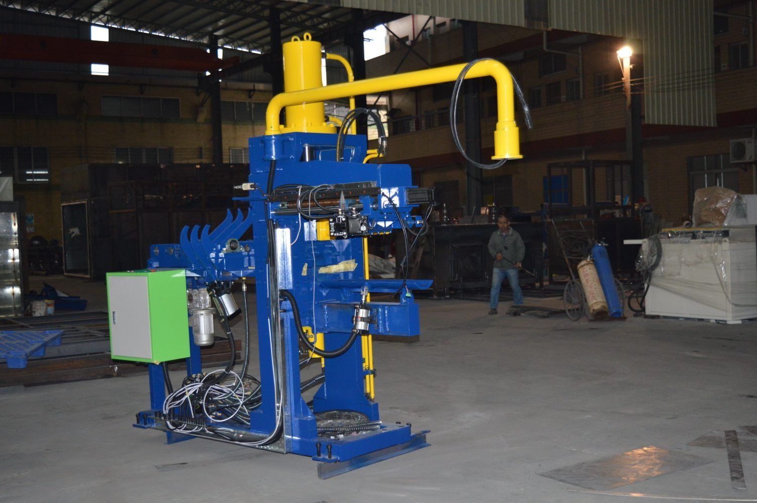 Fully Automatic Aluminum Rod Shearing Machine