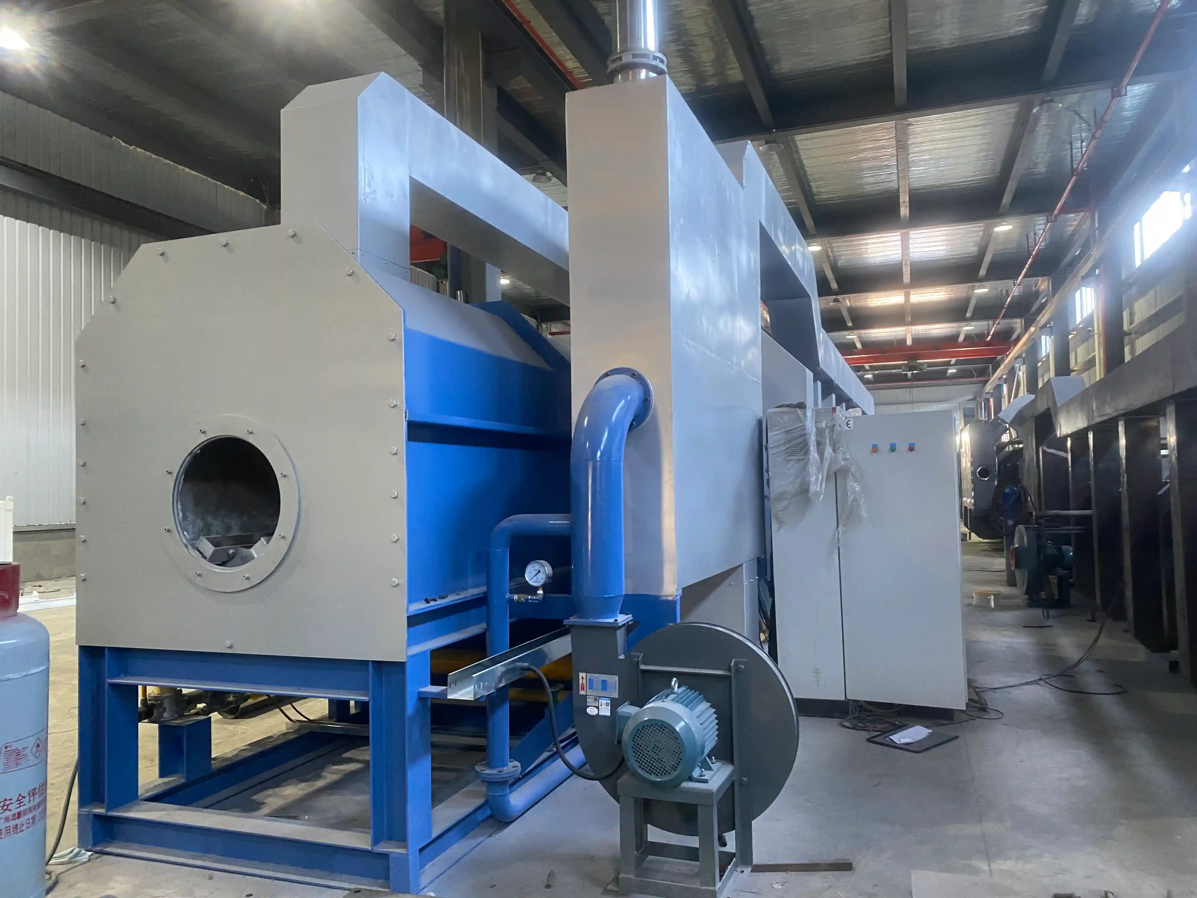 Single Billet Hot Log Shear Furnace/Oven for Aluminum Profile Extruder Machine